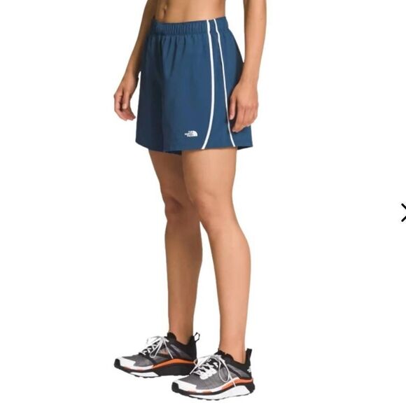 The North Face Women’s running Walking Jogging elevation shorts Shady Blue - Picture 3 of 5